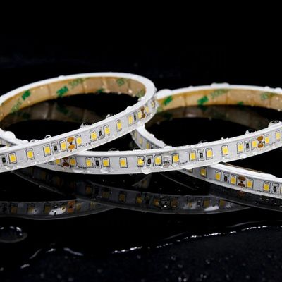 8mm PCB 너비 110v220v 10mm 180leds 3000K IP67 방수 다이 커팅 보드 SMD2835 호텔용 LED 스트립 라이트