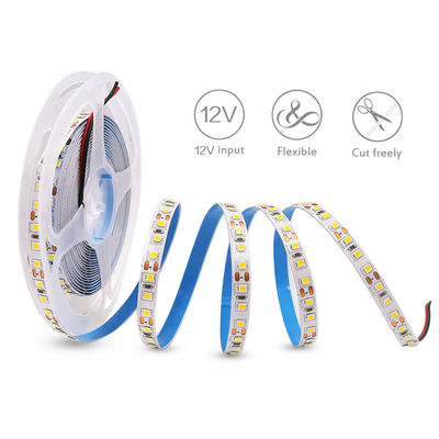 홈 12v 8mm 120leds 12000K 냉정 하얀 다이 커팅 보드 SMD2835 LED 스트립 라이트 실내 장식