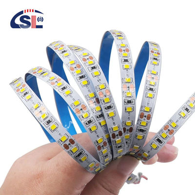 115lm/w 80Ra 12v 8mm 120leds 3000k 따뜻한 흰색 높은 밝기 유연 35 구리 Smd2835 LED 스트립 조명