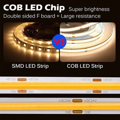 110v220v 10mm 180leds 6500K IP67 방수 다이 커팅 보드 SMD2835 LED 스트립 라이트