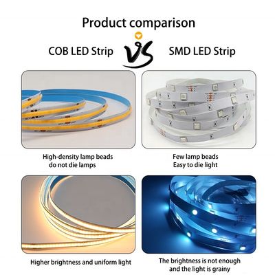 110v220v 10mm 180leds 6500K IP67 방수 다이 커팅 보드 SMD2835 LED 스트립 라이트