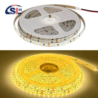 방수 IP65 5v 8mm 320leds 4000K 전자기판 1cm 한 단면 유연성 COB LED 스트립 라이트