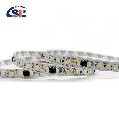 3- 흐르는 물 흐르는 12v24v 8mm 120leds 6500K 백색 전자기 SMD2835 LED 스트립 라이트