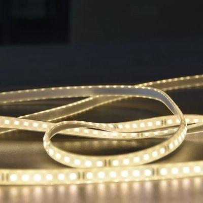 110v220v 방수 10mm 180leds 6500K 다이 커팅 보드 SMD2835 LED 스트립 라이트 IP67