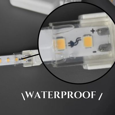 110v220v 방수 10mm 180leds 6500K 다이 커팅 보드 SMD2835 LED 스트립 라이트 IP67