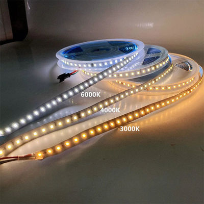 12v24v 8mm 120leds 4000K 자연 전자판 SMD2835 디머와 함께 LED 스트립 라이트