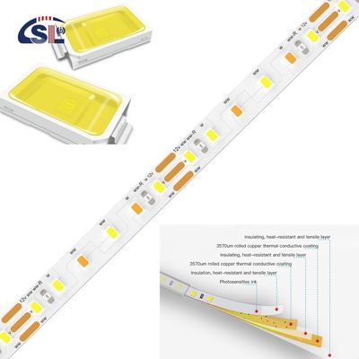 180LED 10mm 높은 밝기 110v220v 3000K IP67 방수 SMD2835 LED 스트립 라이트