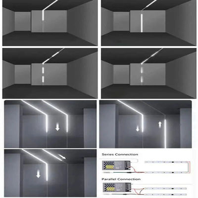 제품 무게 ((kg) 0.06 LED 스트립 라이트 12v24v 8mm 608leds 3000K-6500K COB SMD2835