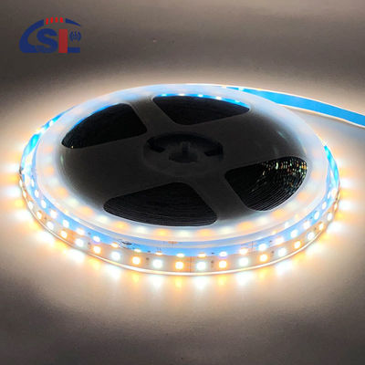 CCT 12V24V 8mm 120leds 3000K-6500K 35 TV 백라이트 캐비닛을위한 구리 LED 스트립 라이트