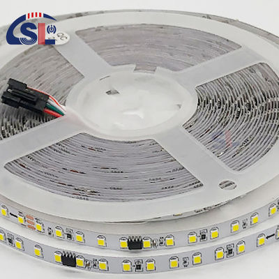 DC12V / 24V SMD2835 전자판 PCB 240Ds 8mm Ra 80 4000K LED 가정용 라이트 스트립
