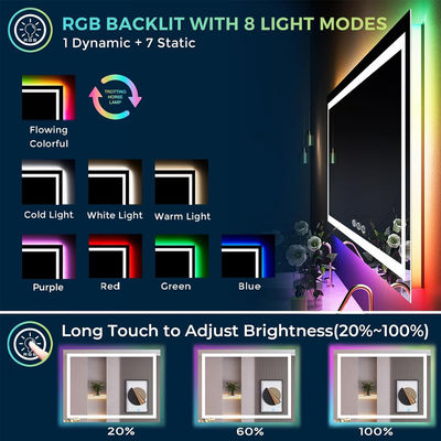 8mm 2811 60Ds DC12V RGB LED 라이트 스트립