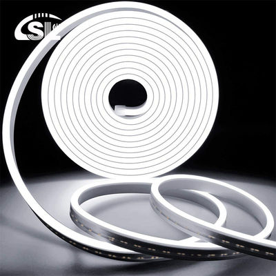 중립 하얀색 120LED/m 냉정 하얀색 LED 네온 플렉스 IP65 방수 DC 12V 6x12mm 전체 키트
