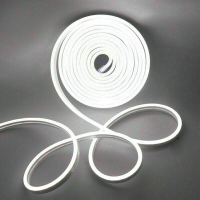 중립 하얀색 120LED/m 냉정 하얀색 LED 네온 플렉스 IP65 방수 DC 12V 6x12mm 전체 키트