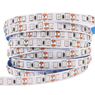 IP20 등급 높은 밝기 5V 120LED 맞춤형 녹색 하나 빛 하나 자른 전자판 SMD2835 LED 스트립 라이트