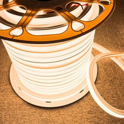 4100K 48V 16x16mm 평면형 수직 굽기 IP65 방수 LED 네온 플렉스 3000K