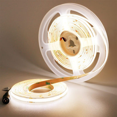 8mm10mm 너비 DC12V24V 3000K4000K6500K 유연성 COB LED 스트립 빛