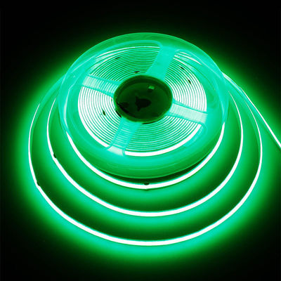 DC12V24V 480LED Ra90 8mm10mm 너비 녹색 유연 COB LED 스트립 조명