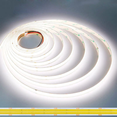 높은 밀도 8mm10mm 320leds 6500K 화이트 COB LED 스트립 라이트 실내 장식