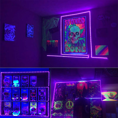 LED 스트립 라이트 5V 8mm 120LEDs 보라색 하나 컷 전자판 당신의 요구 사항에 대한