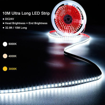110V220V 8mm 120LED 3000K4000K6500K 따뜻한 흰색 자연 흰색 전자기판 SMD2835 LED 스트립 라이트