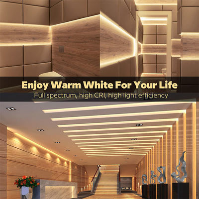 DC12V24V 8mm10mm 320leds 3000K 온도 유연성 COB LED 스트립 라이트 실내 장식