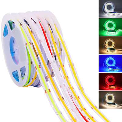커스터마이징 고 밝기 COB LED 스트립 라이트 색상 렌더링 인덱스 Ra 90
