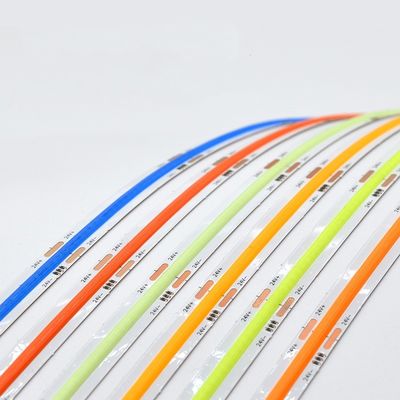 320LEDs 빨간 금 노란색 얼음 파란색 푸른 녹색 보라색 다채로운 유연 COB LED 스트립 라이트