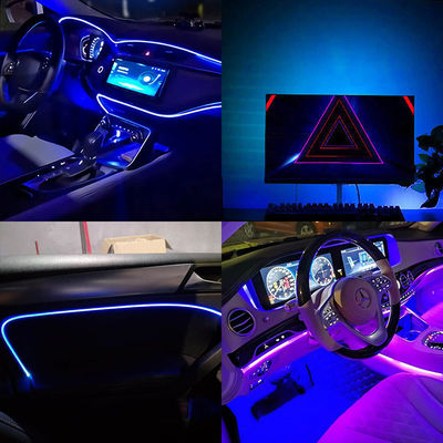 320LEDs 8mm 블루 플렉시블 COB LED 스트립 라이트 실내 및 외부 장식 -20 60C