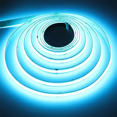12v24v 8mm 320leds Ice-Blue 유연 COB LED 스트립 라이트