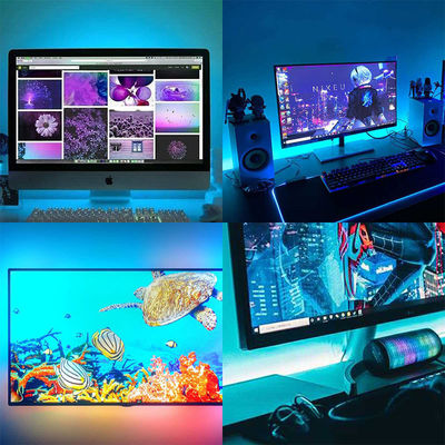 12v24v 8mm 320leds Ice-Blue 유연 COB LED 스트립 라이트