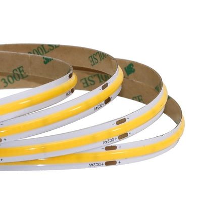 CCT COB LED 스트립 라이트 DC12V24V 8mm10mm 너비 608leds 3000K 6500K 실내 장식용