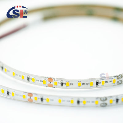 3- 방수성 풀 PU 접착제 다채로운 120LEDS IP65 SMD2835 LED 스트립 12/24V 8mm PCB