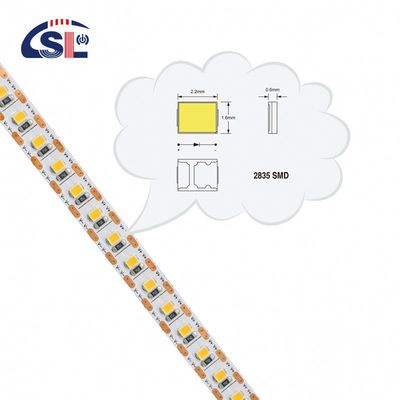 120LED 8mm 4000K 천연 하나 빛 하나 컷 IP65 방수 SMD2835 LED 스트립 라이트