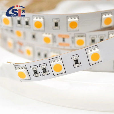 터치 제어 유연 네온 실리콘 커버 10M LED 스트립 라이트 12V 24V Smd2835 6000K