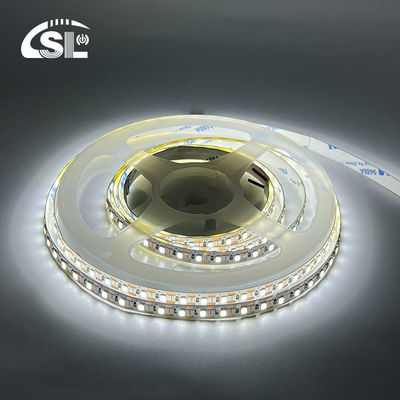 2200 lm 높은 밝기 2835 120led/m LED 스트립 8mm 너비 12V 24V 단면 빛 스트립