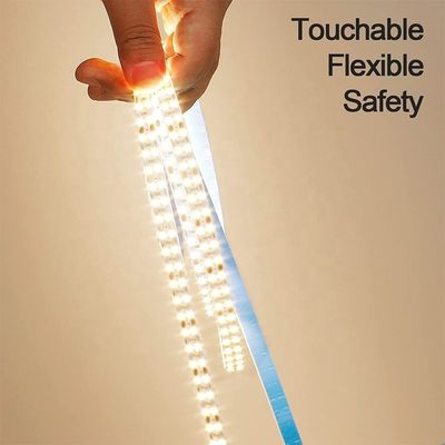 8mm 240leds 6500K 흰색 유연성 다이 커팅 보드 SMD2835 LED 스트립 라이트 12V24V