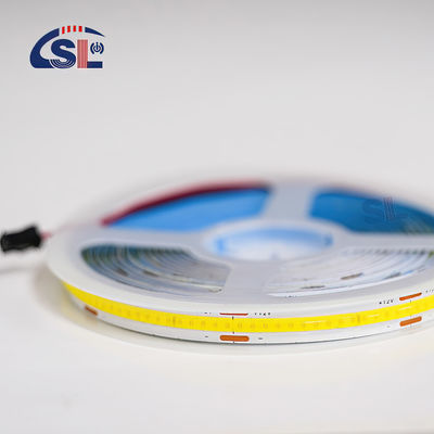 320 Led/M 480 Led/M 고밀도 Cob LED 스트립 라이트 12v 24v 880lm 빛 흐름