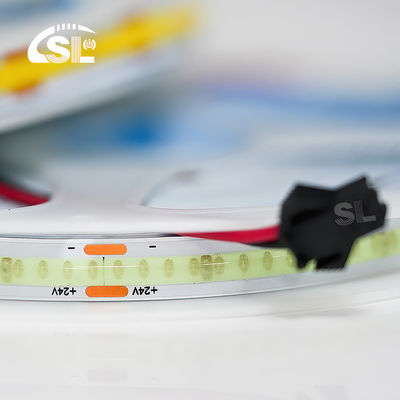 높은 밝기 DC12V24V 아이스 블루 COB 호텔 및 실내 장식용 LED 스트립 라이트