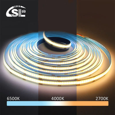 에너지 절감 608 LED FOB COB DC 12V 24V 입력 전압으로 유연 LED 스트립 라이트