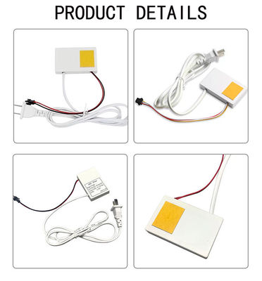 73*47*13mm 스마트 욕실 거울 터치 스위치 DC12V 출력 전압 및 LED 조명