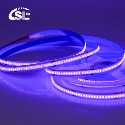 24VDC 전자판 COB 320Ds 8mm Ra 85 보라색 LED 라이트 스트립의 마술을 경험하십시오.