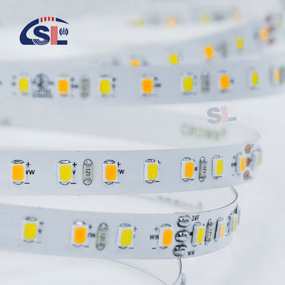 터치 컨트롤 맞춤형 8mm 120LEDs 3000K-6500K CCT 방수 SMD2835 LED 스트립 라이트