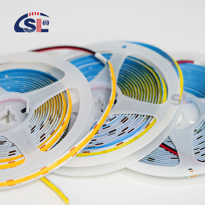 전기판 COB 24v COB 320Ds 8mm Ra 85 녹색 LED 빛 스트립 -20 - 45°C