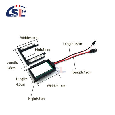 12V 싱글 키 스마트 LED 미러 터치 센서 스위치