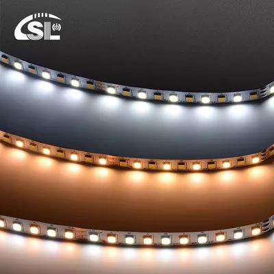 4000K CCT 8mm 너비 LED 유연 스트립 라이트 12V 120leds /m 가정 조명 솔루션