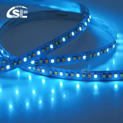 10mm 2835 180D 따뜻한 흰색 파란색 12V LED 조명 스트립