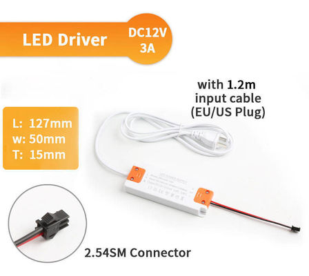 SL 편리한 가벼운 전원 공급 LED 드라이버 12W 24W 36W 48W 60W 욕실 거울