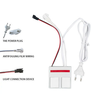 12V LED 광원 통합 욕실 거울 스위치 1N1NC 조합 1A 최대 전류