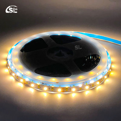 이중 컬러 LED 라이트 스트립 SMD 2835 120D 8mm 1200-1600LM 2700K-6500K 35Copper Ra70