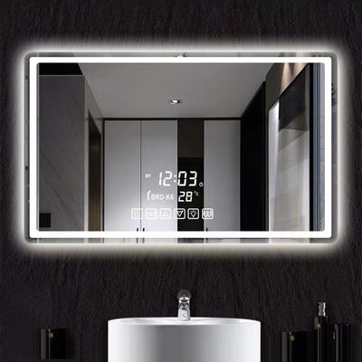 현대 스마트 미러 고 밝기 LED 스트립 라이트 조명 및 디모깅